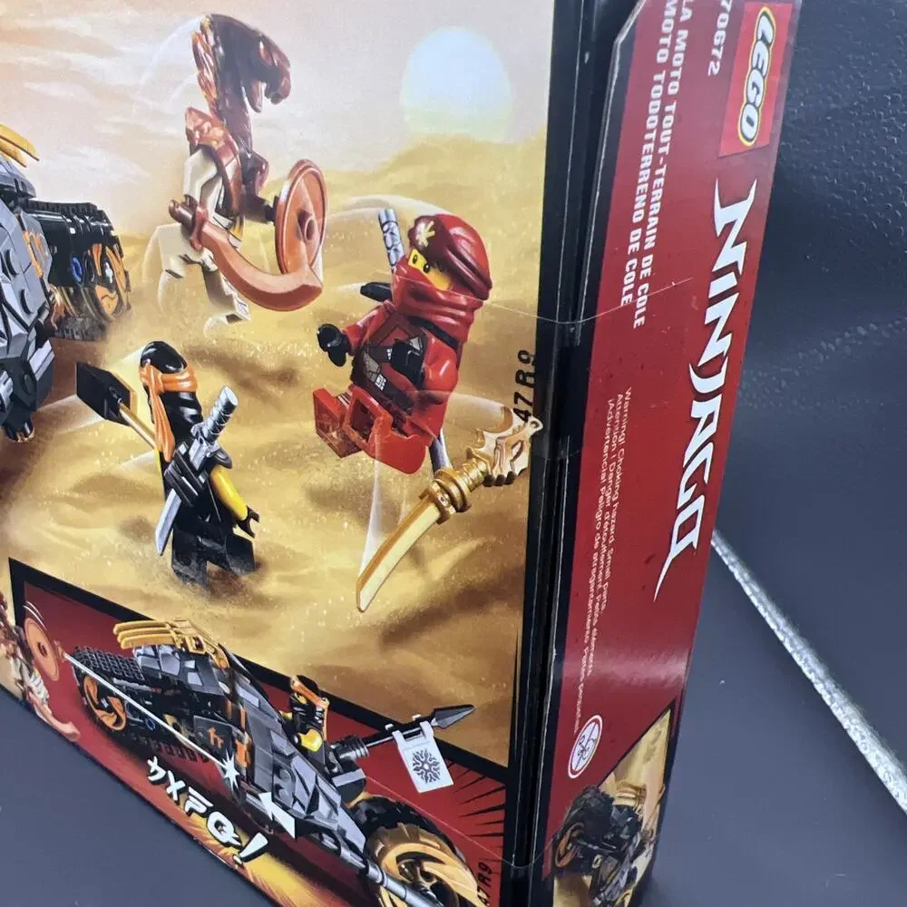 LEGO 70672 NINJAGO Cole's Dirt Bike-New/Sealed
